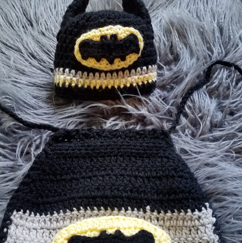 Batman knitted - Picture 3 of 4